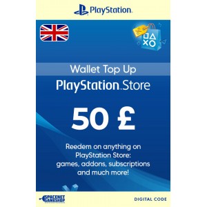PSN Card £50 GBP [UK]